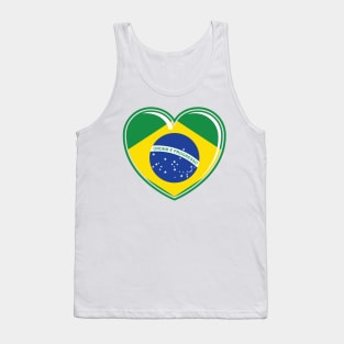 I ❤ Brazil v3 Tank Top